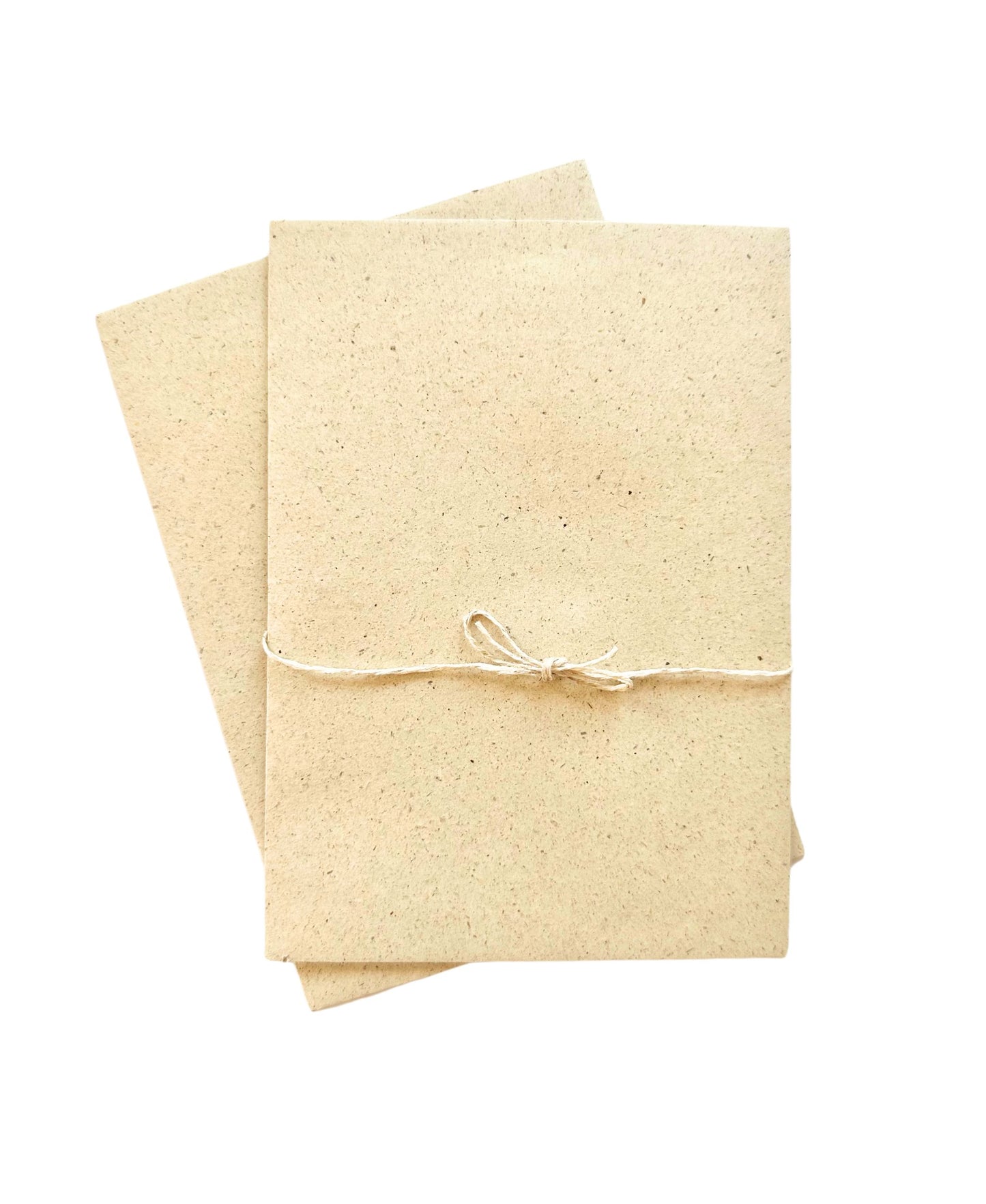 Nachhaltige Umschläge Graspapier (C6) 10er Set