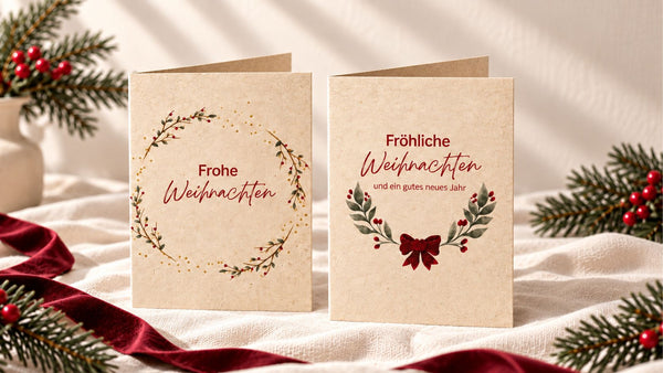 Was schreibt man in eine Weihnachtskarte? 75 Sprüche & Texte für jeden Empfänger