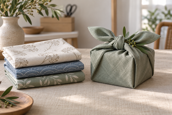 Furoshiki-Größen: Welche Tuchgröße für welches Geschenk?