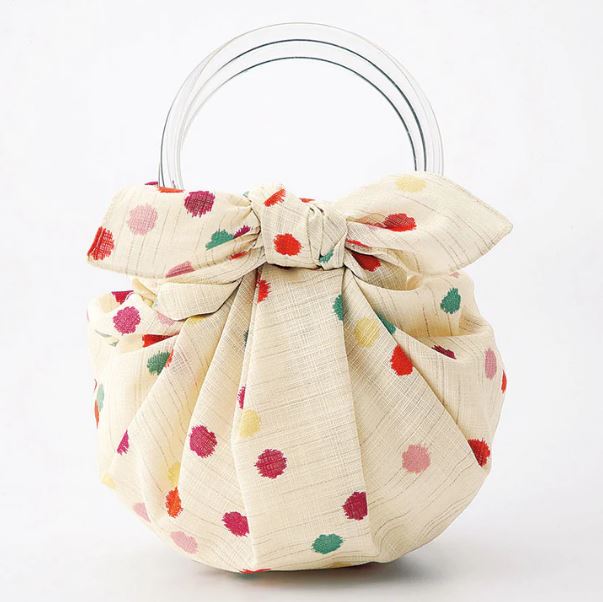 Furoshiki DIY Tasche mit Ringen 